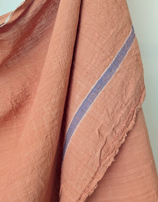 Natural Dyed Towel - Terracotta