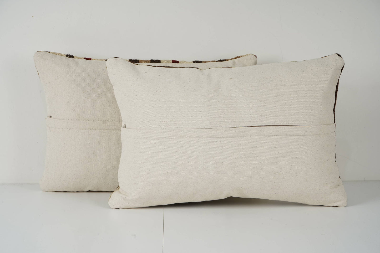 Vintage Striped Turkish Kilim Pillows - 16 x 24"