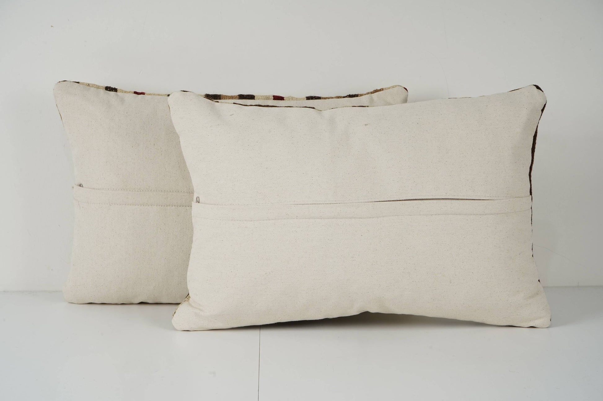 Vintage Striped Turkish Kilim Pillows - 16 x 24"