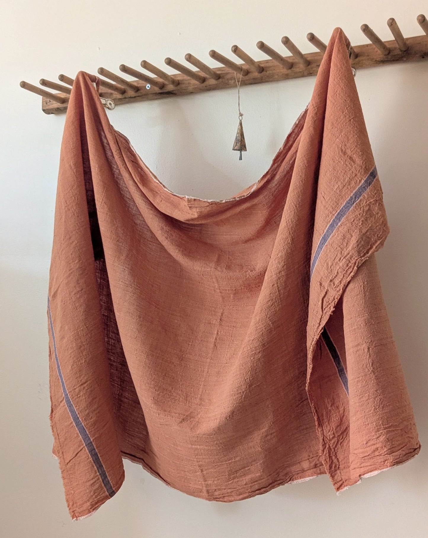 Natural Dyed Towel - Terracotta