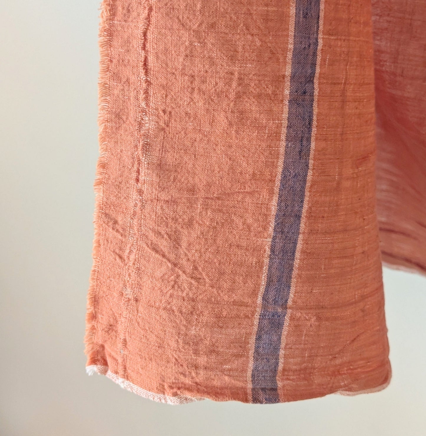 Natural Dyed Towel - Terracotta