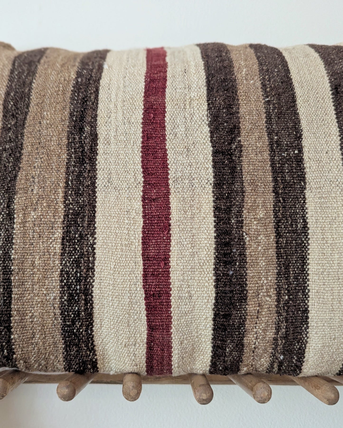Vintage Striped Turkish Kilim Pillows - 16 x 24"