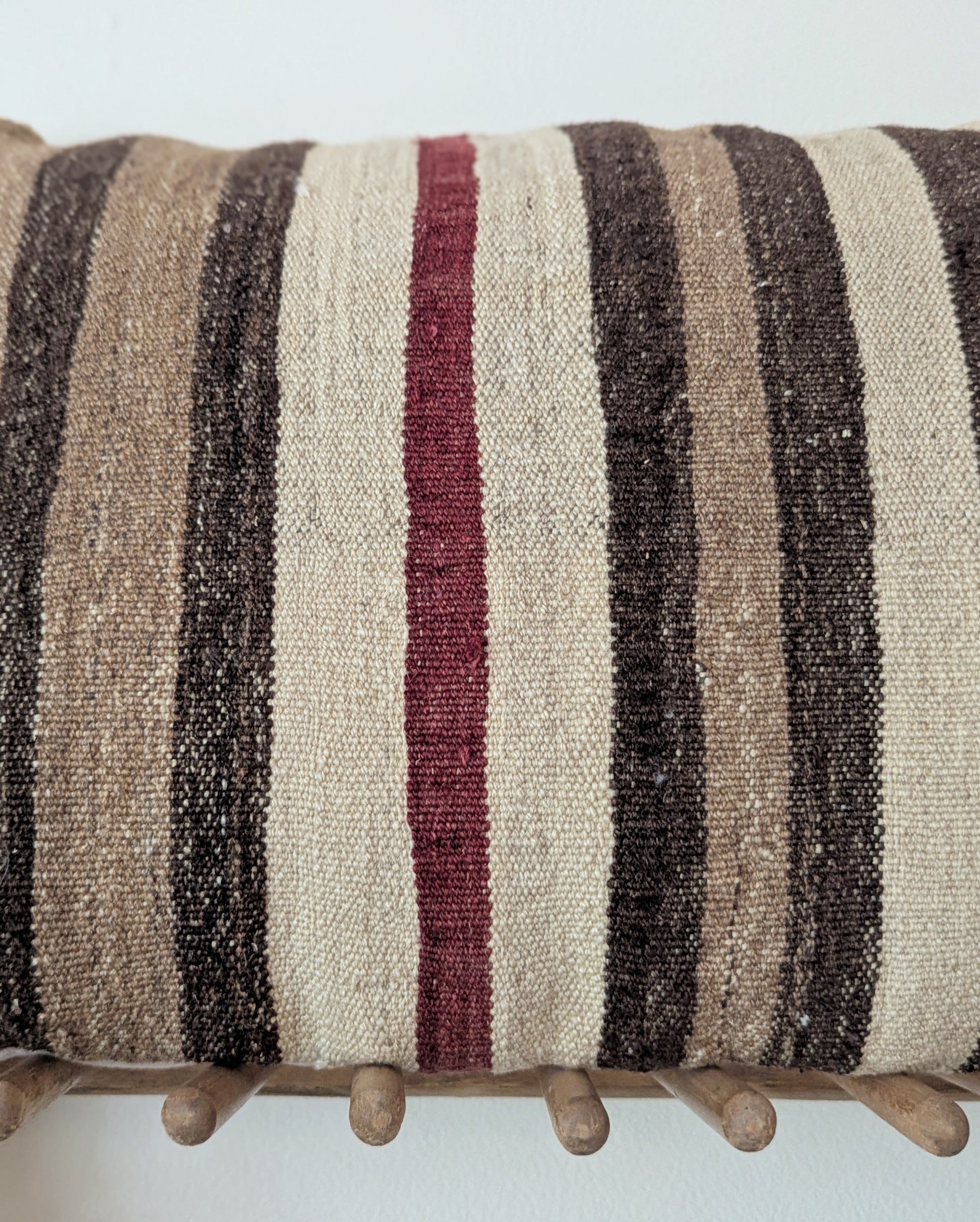 Vintage Striped Turkish Kilim Pillows - 16 x 24"