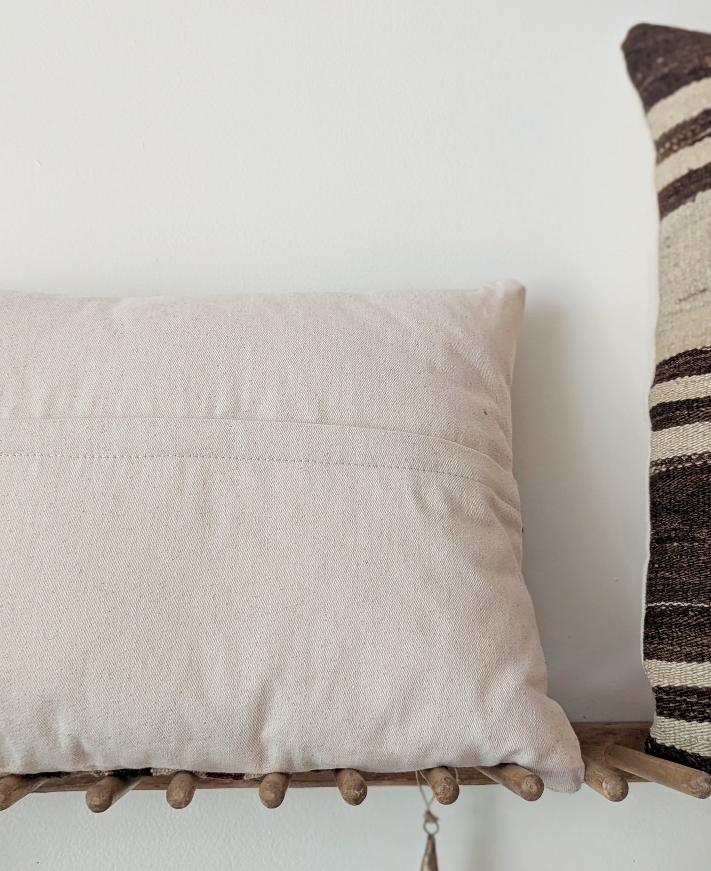 Vintage Striped Turkish Kilim Pillows - 16 x 24"