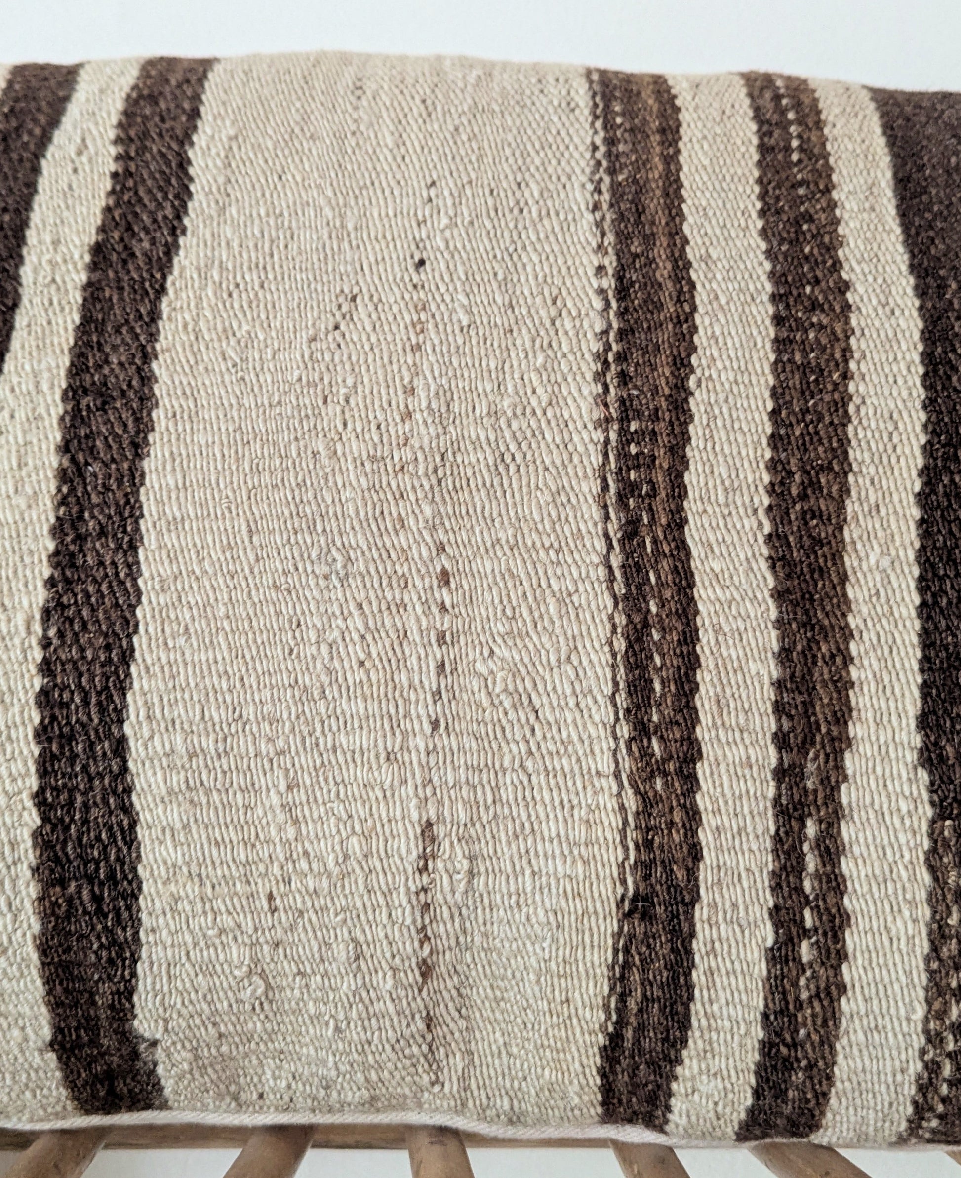 Vintage Striped Turkish Kilim Pillows - 16 x 24"